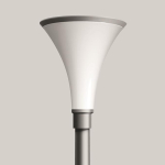 BEGA E-Aufsatzleuchte silber    77121AK3 