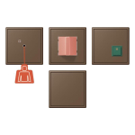 Jung Notrufset Serie LS  NRS LC 0834 239 