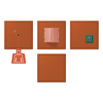 Jung Notrufset Serie LS  NRS LC 0834 244 