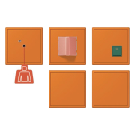 Jung Notrufset m.USV   NRS LC 0834-2 224 