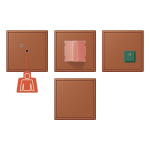 Jung Notrufset Serie LS  NRS LC 0834 232 