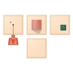 Jung Notrufset Serie LS  NRS LC 0834 228 