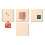 Jung Notrufset Serie LS  NRS LC 0834 226 