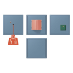 Jung Notrufset Serie LS  NRS LC 0834 212 