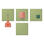 Jung Notrufset Serie LS  NRS LC 0834 220 