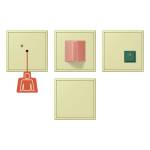 Jung Notrufset Serie LS  NRS LC 0834 222 