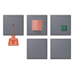 Jung Notrufset m.USV   NRS LC 0834-2 262 