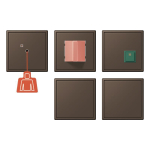 Jung Notrufset m.USV   NRS LC 0834-2 252 