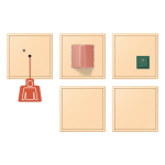 Jung Notrufset m.USV   NRS LC 0834-2 223 