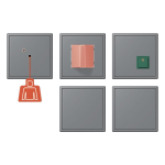 Jung Notrufset m.USV   NRS LC 0834-2 202 