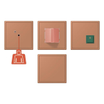 Jung Notrufset Serie LS  NRS LC 0834 236 