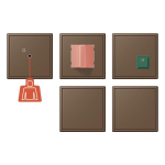 Jung Notrufset m.USV   NRS LC 0834-2 239 