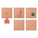 Jung Notrufset m.USV   NRS LC 0834-2 233 