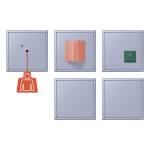 Jung Notrufset m.USV   NRS LC 0834-2 207 