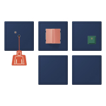 Jung Notrufset m.USV   NRS LC 0834-2 261 