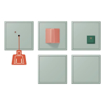 Jung Notrufset m.USV   NRS LC 0834-2 217 