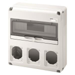 GEWISS Q-DIN 14 Leergehäuse f.3 GW68005N 