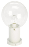 Albert Sockelleuchte Alu weiß     680503 