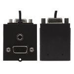 Bachmann Rahmen 1xVGA+Klinke 90° 917.058 