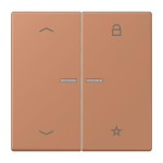 Jung eNet Taster Uni 1f FM LC 1701 P 236 