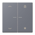 Jung eNet Taster Uni 1f FM LC 1701 P 262 