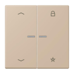 Jung eNet Taster Uni 1f FM LC 1701 P 240 