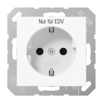 JG SCHUKO-Steckdose EDV 16A A1520EDVWW 