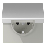 Jung SCHUKO Steckd.m.Klappd.    AL1521KL 