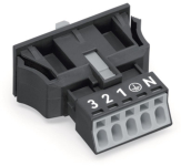 WAGO 890-715 Snap-In-Stecker,5-polig, 