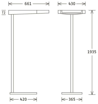 LTS Stehleuchte 4x55W IMOLA     IMO 4550 