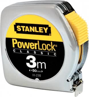 Stanley Bandmaß Powerlock Kunststoff 