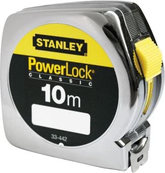 Stanley Bandmaß Powerlock Kunststoff 