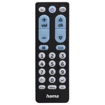 Hama 2in1-Universal-Fernbedienung  40072 