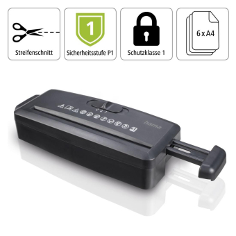 Hama Aktenvernichter Mini S6       50540 