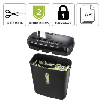 Hama Aktenvernichter Basic S8CD    50542 