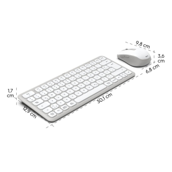 Hama Tastatur-Maus-Set WKM-500 ws 173062 