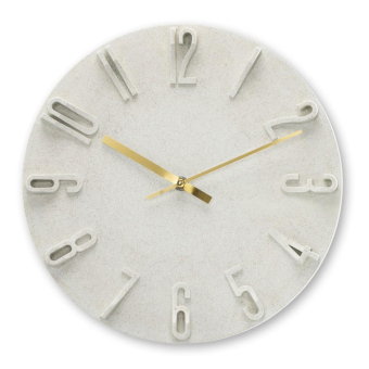 Hama Wanduhr Korfu beige          185880 