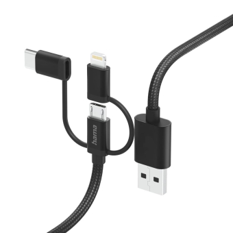 Hama 3in1 Multi-Ladekabel 1,5m    201536 