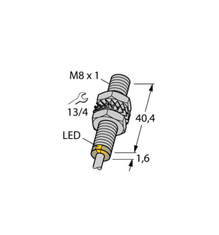 Turck Induktiver Sensor    BI2-EG08-AG6X 