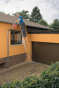 Krause "Fabilo" Sprossen Schiebeleiter 