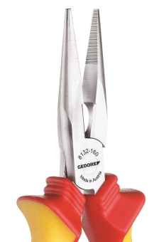 GEDORE VDE-Flachrundzange m.Hülleniso- 