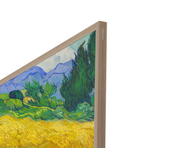 Hisense 55S7NQ teakholz QLED-TV CanvasTV 