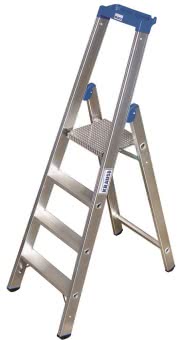 KRAU Stufen-Stehleiter Alu        124517 