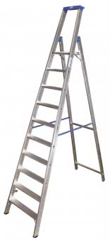 KRAU Stufen-Stehleiter Alu        124562 