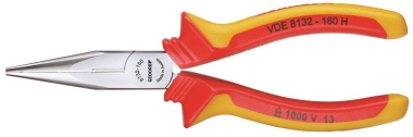 GEDORE VDE-Flachrundzange m.Hülleniso- 