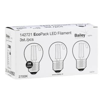 BAIL EcoPack 3pcs LED FIL G45 E27 142721 