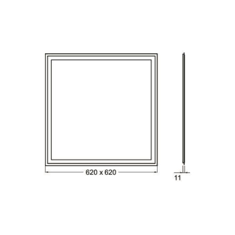 BRUM LED-Panel AGGY M625mm      32056073 