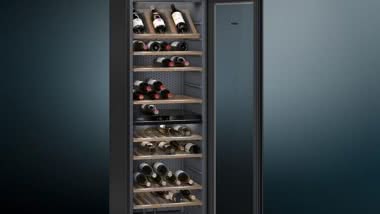 Siemens KW36KATGA sw Weinlagerschrank 
