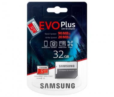 Samsung microSDHC Card EVO Plus 32GB 