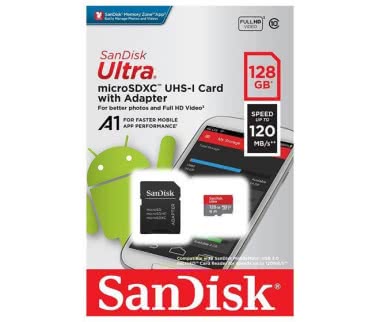 SanDisk Ultra microSDXC Card 128GB 
